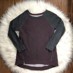 Lou and Grey Side Zip Sweatshirt